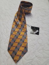 Eagles Wings Oklahoma State Silk Necktie 9886