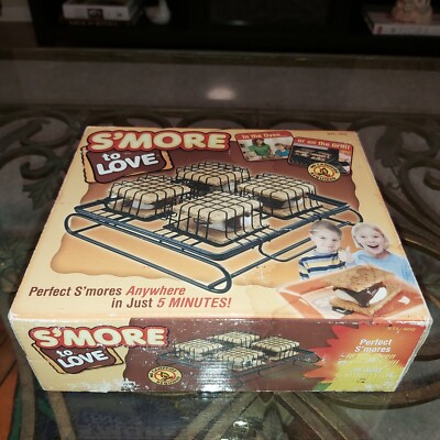 S'more to Love S'mores Maker Anywhere New Open Box Indoor Outdoor Oven Or Grill