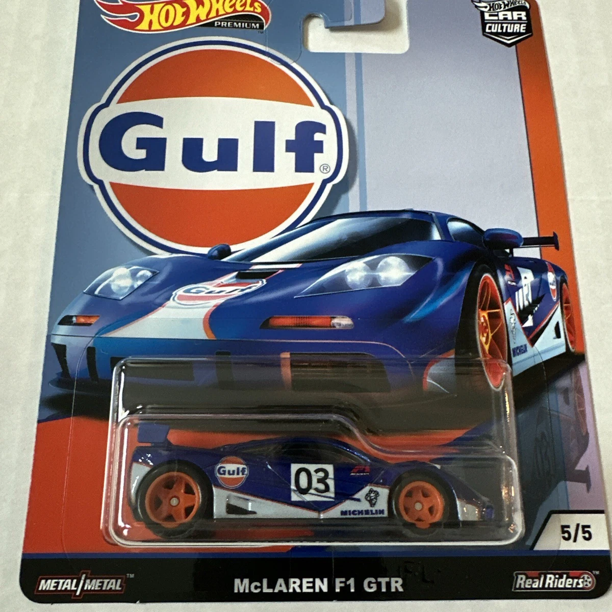 2018 Hot Wheels Car Culture Gulf Series 5 5 McLaren F1 GTR eBay