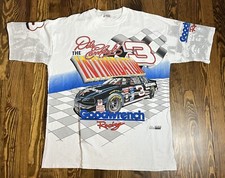Vintage 1995 Dale Earnhardt 3 The INTIMIDATOR T Shirt Size Large AOP NWOT
