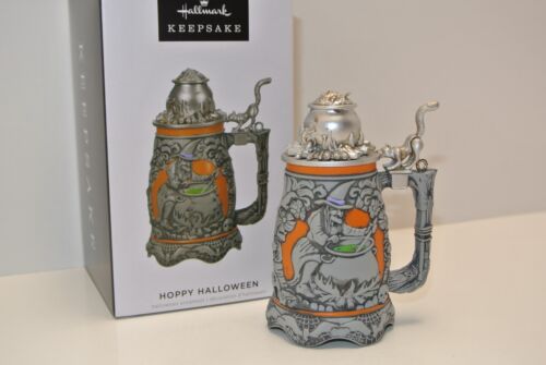 2022 Hallmark Keepsake HOPPY HALLOWEEN Witch Cauldron Beer Stein BRAND NEW MINT - Picture 1 of 9