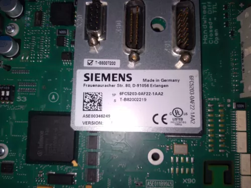SIEMENS MCP 19" FOLIE A5E00344884 6FC5203-0AF22-1AA2