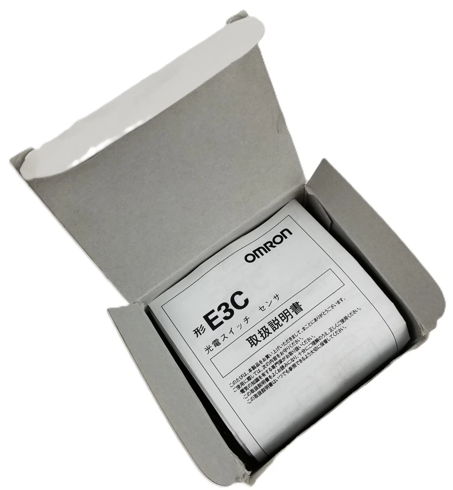 Omron E3C-VS7R Photoelectric Sensor 70mm (2.756") Red Reflective 2m Cable NEW - Image 2 of 4