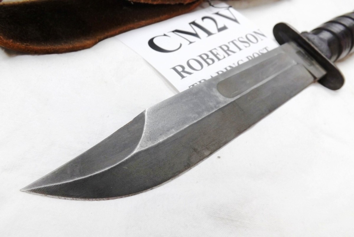 Camillus USA Navy type Fighting Knife 12 inch with Scabbard