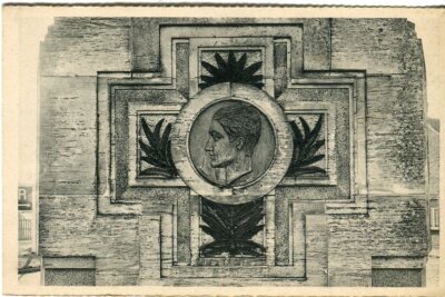 Georges Guynemer French Fighter Ace Monument Poelcapelle Belgien Postkarte