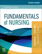 Study Guide for Fundamentals of Nursing - Paperback - GOOD
