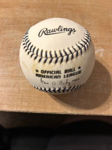 Rawlings Commemorative Official Baseball Mickey Mantle #7 Yankees Logo - Picture 2 of 3