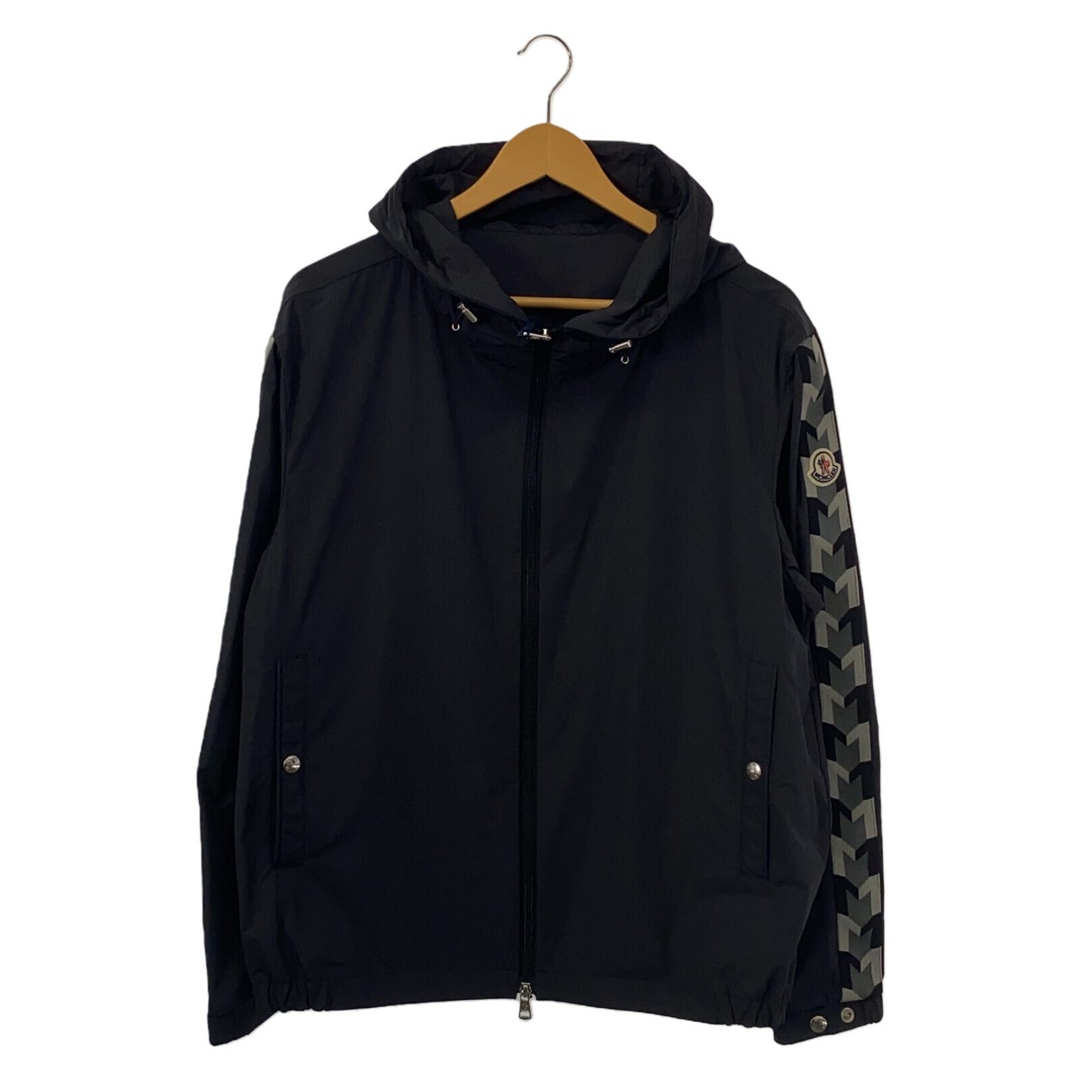 モンクレール Hooded Sweatshirt Dress S ブラック モンクレール Hooded Sweatshirt Dress S ブラック