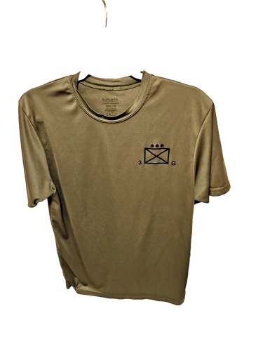 Agusta Sportsware Tshirt Mens Medium Olive Green Marines