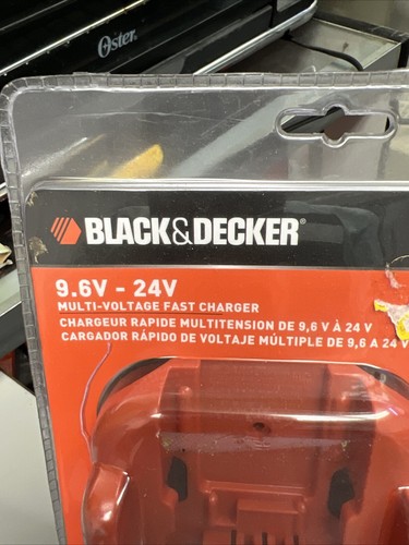 BLACK+DECKER Battery Charger, 9.6V to 24V (BDFC240)=Sealed package=NEW - Picture 3 of 3