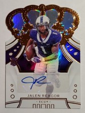 2020 Panini Chronicles Draft Picks Crown Royale JALEN REAGOR Auto Autograph #30