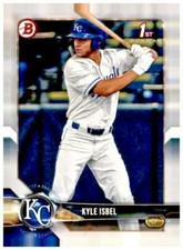 LOT OF 20 2018 BOWMAN  DRAFT 1ST  BASE PAPER PROSPECT KYLE ISBEL BD-14