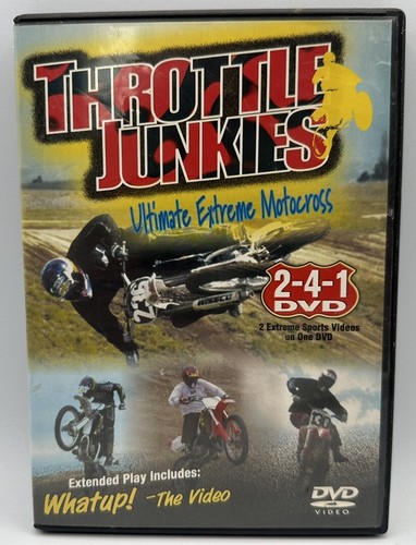 Throttle Junkies DVD Ultimate Extreme Motocross Free Shipping Tested