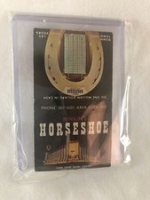 Vintage Las Vegas Matchbook Binion’s Horseshoe Unstruck