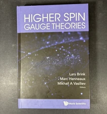 HIGHER SPIN GAUGE THEORIES, , Very Good Book