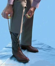 Boot hooks bootstrap pulls pullers lifters western riding wraparound pair NEW