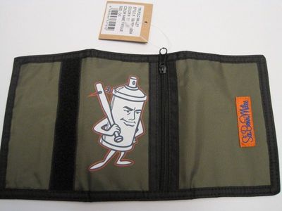 =SIR BENNI MILES=GRAFFITI=GELDBÖRSE-portemonnaie-GELDBEUTEL=TRI FOLD WALLET=NEU=