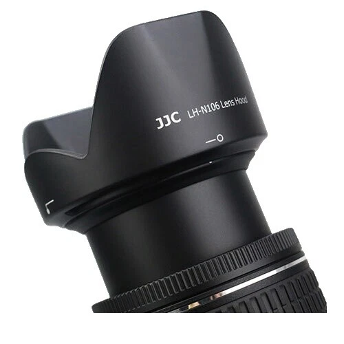 Parasoles JJC cámara 55 mm se ajusta al frente del objetivo