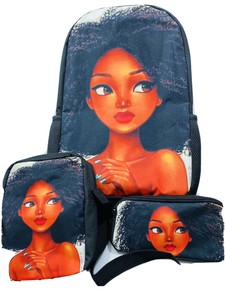 black princess backpack