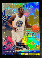 2013-14 Panini Crusade Draymond Green Blue Prizm National Convention SSP #'d 2/5