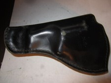 Leather EZE-Rider IN-61 Made in USA Holster 5 3/4"L x 4" W Felt Lined BELT CLIP