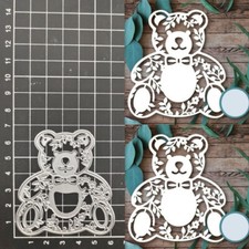 Bear Animal Craft Metal Cutting Dies Scrapbooking album Embossing Stencils Mould