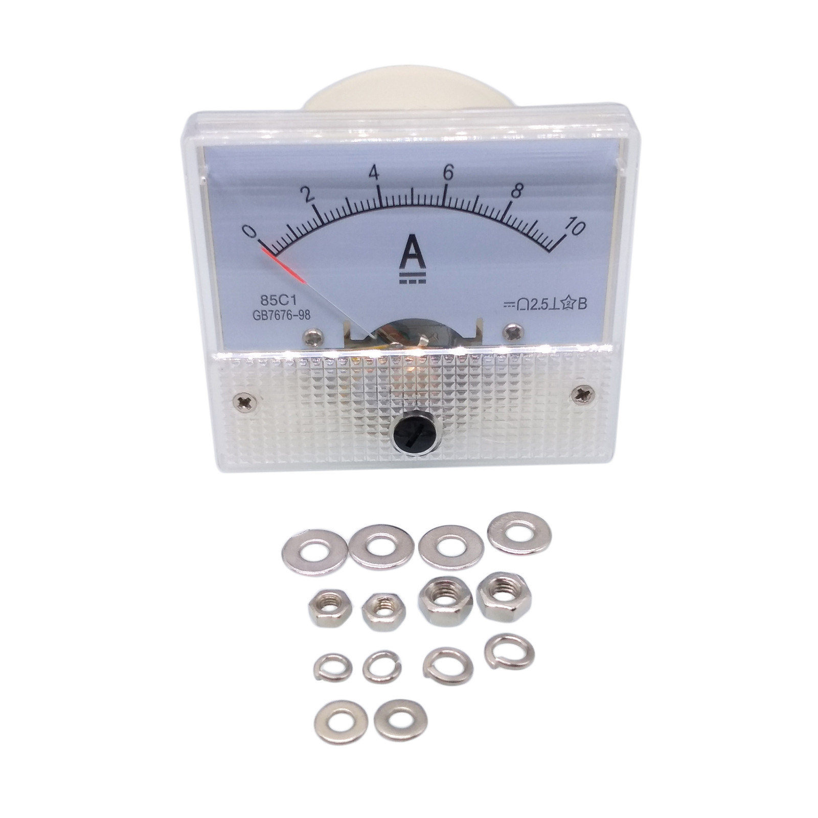Analog Panel AMP Current Ammeter Meter Gauge 85C1 0-10A DC