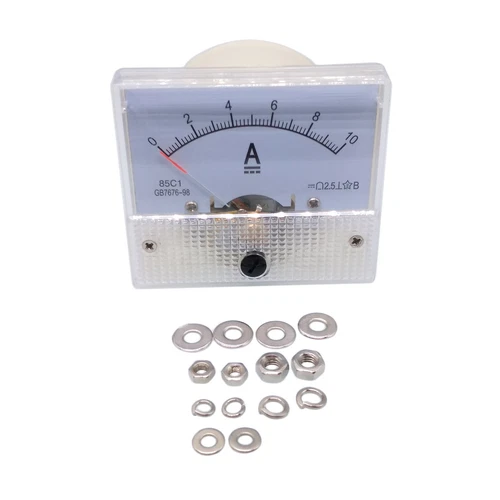 Analog Panel AMP Current Ammeter Meter Gauge 85C1 0-10A DC