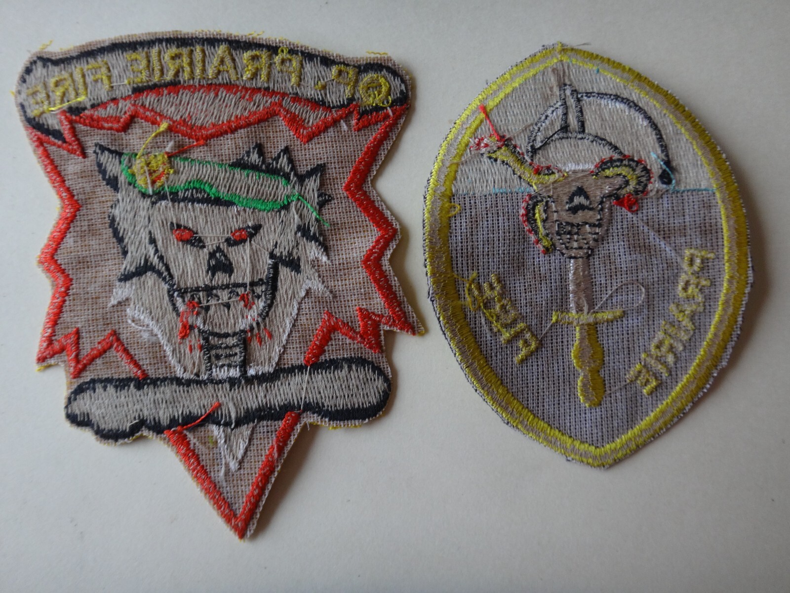 2 Vietnam War Patches US 5th Special Forces Group MACV-SOG RT PRAIRIE ...