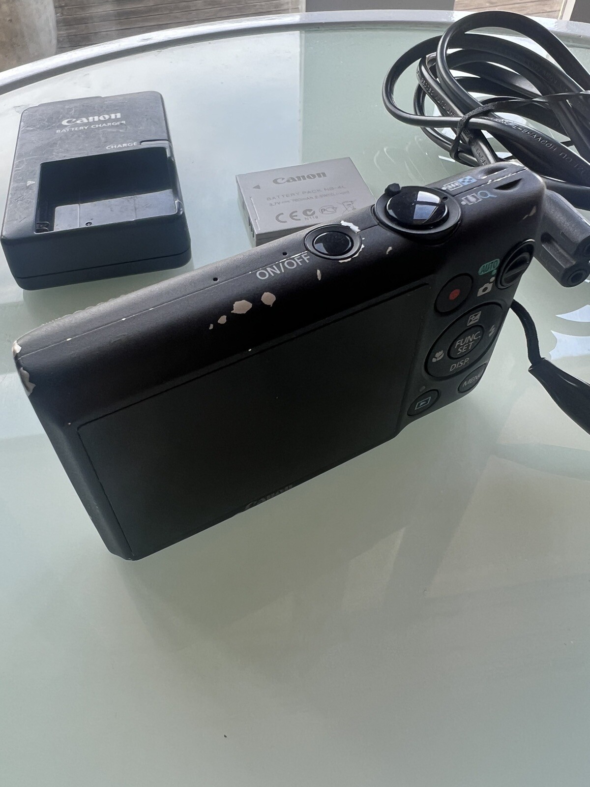 Canon IXUS 220 HS Digital Camera Black 12.1MP with Charger eBay