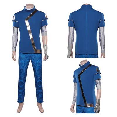 Zombies 3  A-Lan Cosplay Costume Halloween Carnival Mantel Hosen Handschuhe Suit