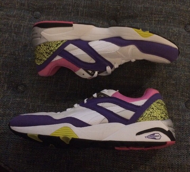 puma trinomic purple mens