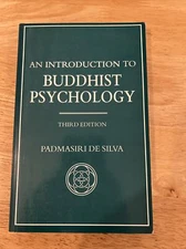 AN INTRODUCTION TO BUDDHIST PSYCHOLOGY By De Padmasiri Silva Paperback