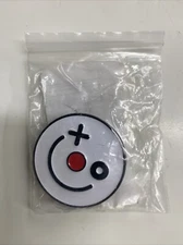 Heckna! Face Logo Pin Enamel Metal Lapel HPP Hit Point Press TTRPG