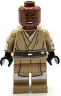 Lego New Mace Windu Dark Tan Legs Open Mouth Printed Arms Minifigure
