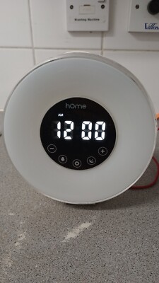 Sonnenaufgangswecker - Digitale LED-Uhr mit 6 Farbschalter und UKW-Radio