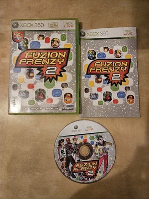 Fuzion Frenzy 2 (Microsoft Xbox 360, 2006) CIB Tested And Working