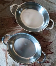 Hestan OvenBond Provisions - Oval au Gratin Dishes Stainless Steel Set of 2