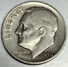 1950-S Roosevelt Dime Circulated Condition 90% Silver Better Date US Coin- 3496