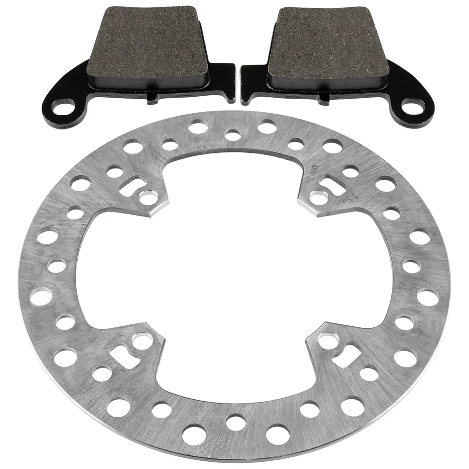 Rear Brake Disc Rotor W/ Brake Pad For Honda CRF250R CRF250X 2004 2005 2006 2007 - Image 4 of 4