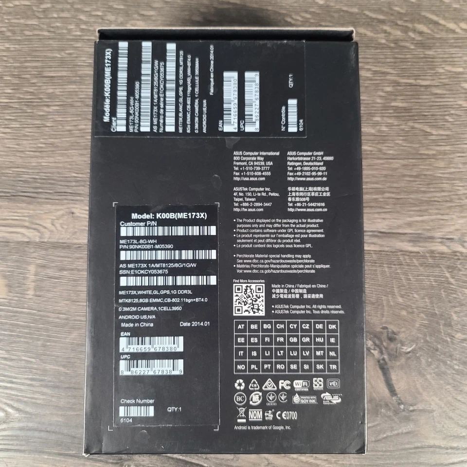 ASUS MeMO Pad HD 7 ME173X 16GB Wi-Fi 7in White Vivid HD Entertainment - Image 2 of 4