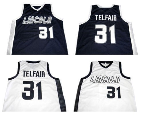 Camiseta retro Sebastina Telfair #31 High School cosida personalizada cualquier nombre 2 colores