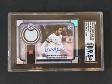 Weston McKennie Relic Auto /35 SGC 10 Topps B...