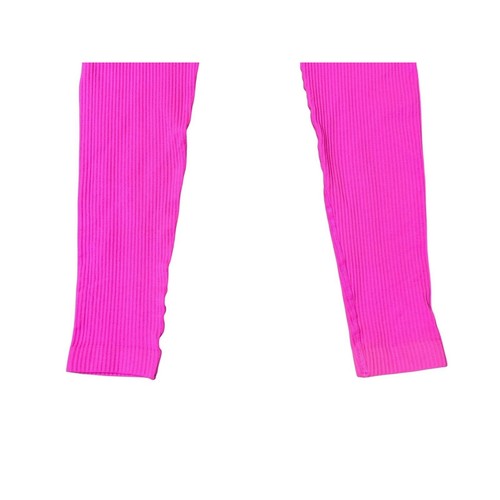 GÁNGSTER ESPIRITUAL Caliente Caliente Rosa Neón Amor Esculpido Sin Costuras 7/8 Yoga Leggings XS/S - Imagen 4 de 10