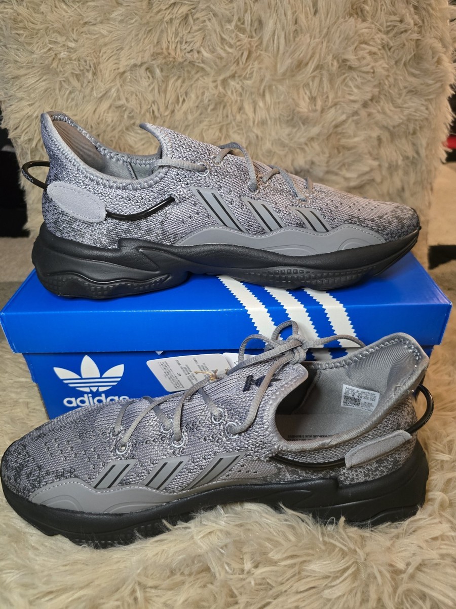 8.5 men adidas Ozweego KNT M Gray Black Knit Low Top  display picture 3