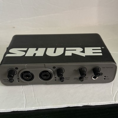 Shure Audio Interface avid fast track duo 