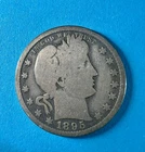 1895-O Barber Quarter 25C Silver New Orleans Mint Scarce Survivor
