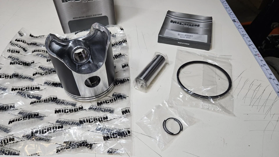 Kimpex Piston Kit | 982201 | Yamaha BR250 Bravo & BR250T Bravo T/LT (1982-2001) - Image 2 of 4