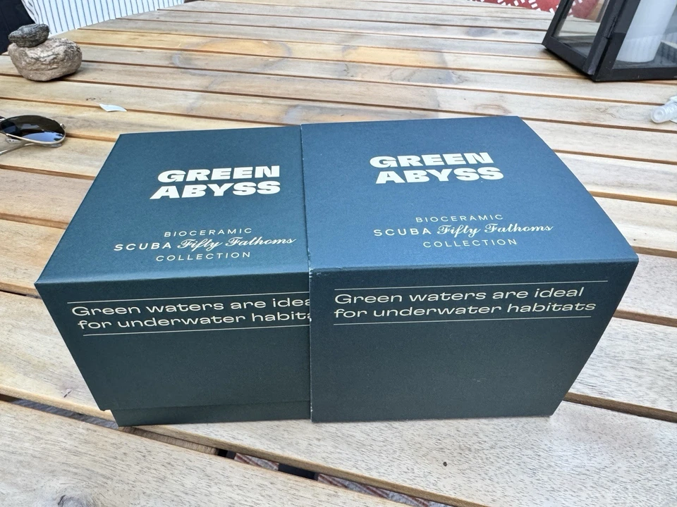 Swatch x Blancpain Fifty Fathoms GREEN ABYSS - Edición Océano Pacífico - Sin usar Foto 3 de 4