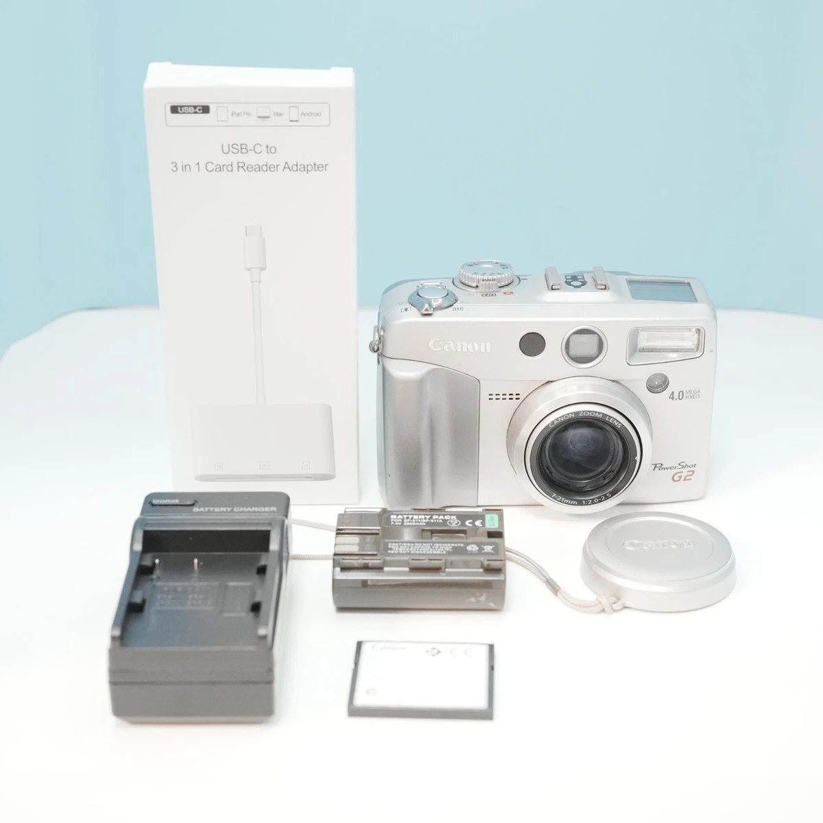 Canon PowerShot G2 1-4.9x Digital Zoom Digital Cameras for sale | eBay